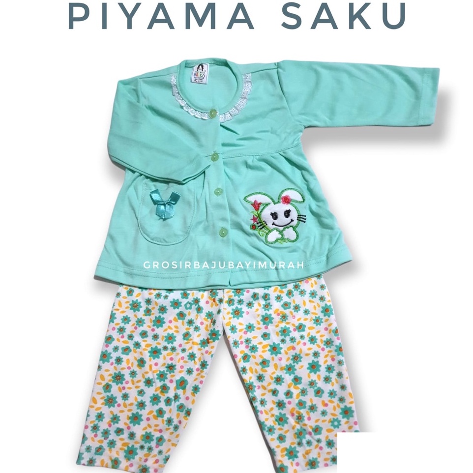 Piyama Bayi SAKU KELINCI