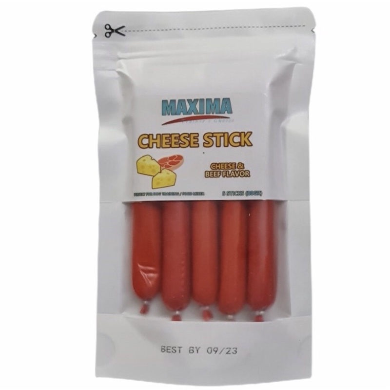 Snack anjing Sosis Cheese Sticks Maxima