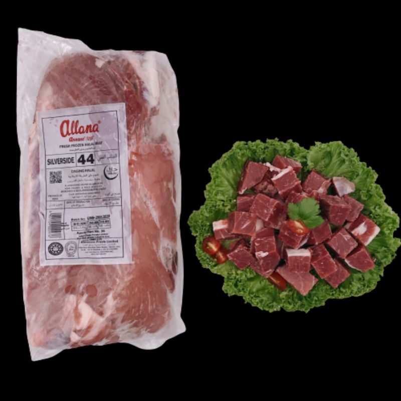 Allana 44 - Fresh Frozen Buffalo Meat Silverside/Daging Gandik [1Kg]