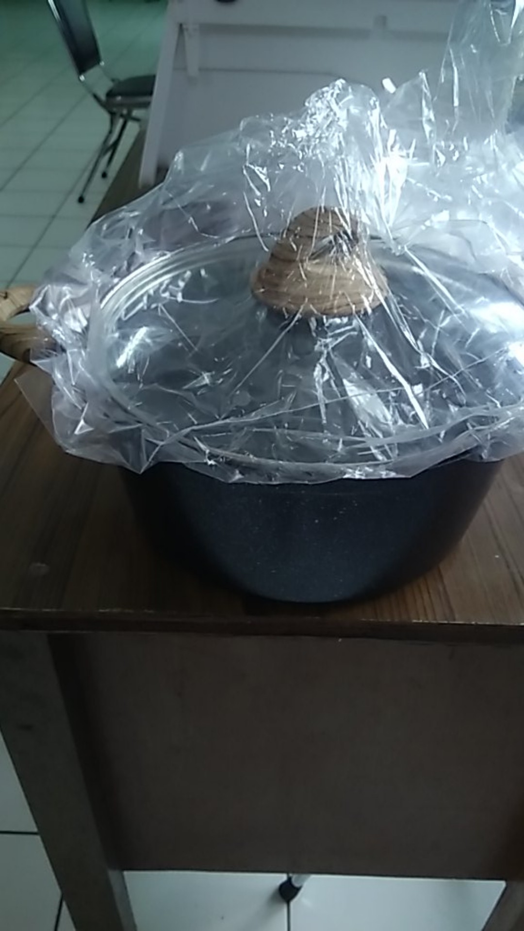 Yoshikawa Marble Sauce Pan Yoshikawa + Tutup Kaca Seri  Mj  Ukuran 20/24 Cm 2 Kuping