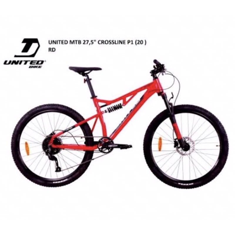 Sepeda Gunung MTB United Crossline P1
