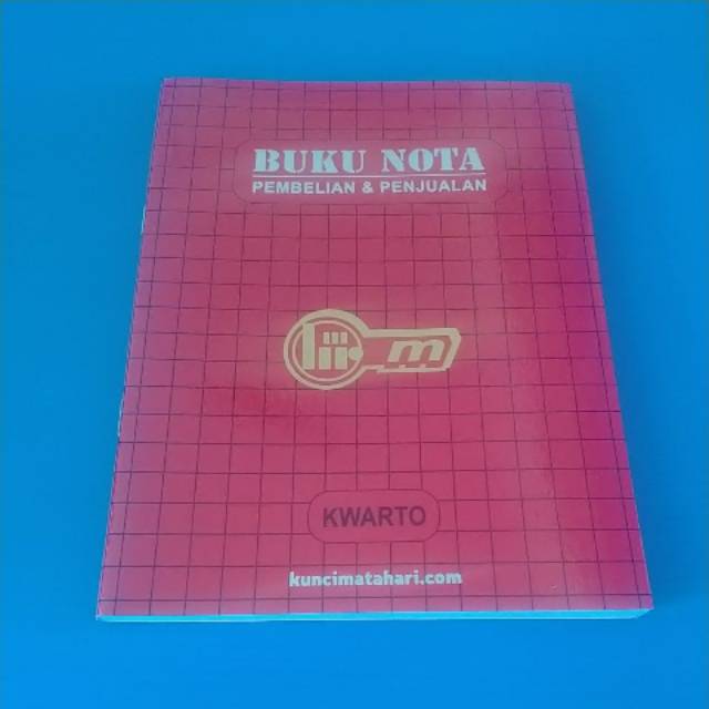 

Buku Nota Pembelian & Penjualan Kwarto