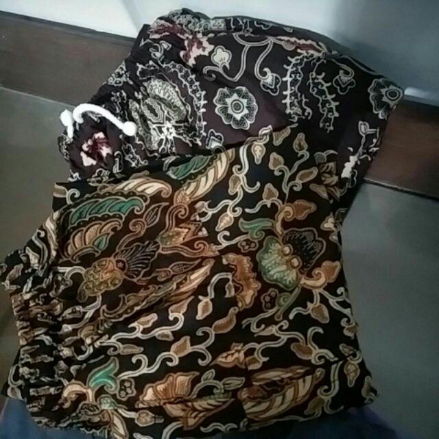Celana Pendek Batik Size Big Size Jumbo