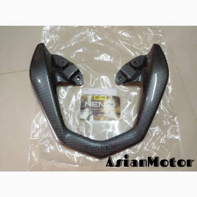 Cover Behel Nmax Carbon Cover Tutup Behel Yamaha Nmax Carbon Nemo Shopee Indonesia