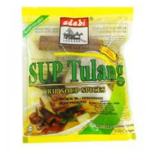 

Adabi Sup Tulang / Sop / Bumbu Siap Saji