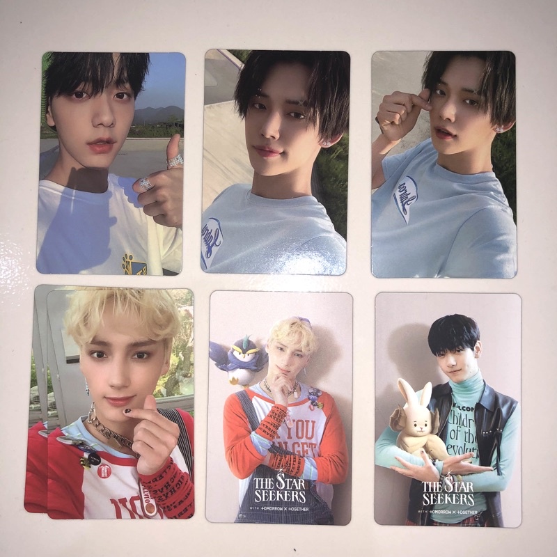 PHOTOCARD POB WV OS CARD TXT TCCFOE SOOBIN YEONJUN HUENINGKAI PC