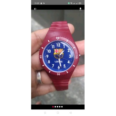 Jam tangan Lorus Fc Barcelona By Seiko Japan second preloved original Authentic Sangat Terawat mulus