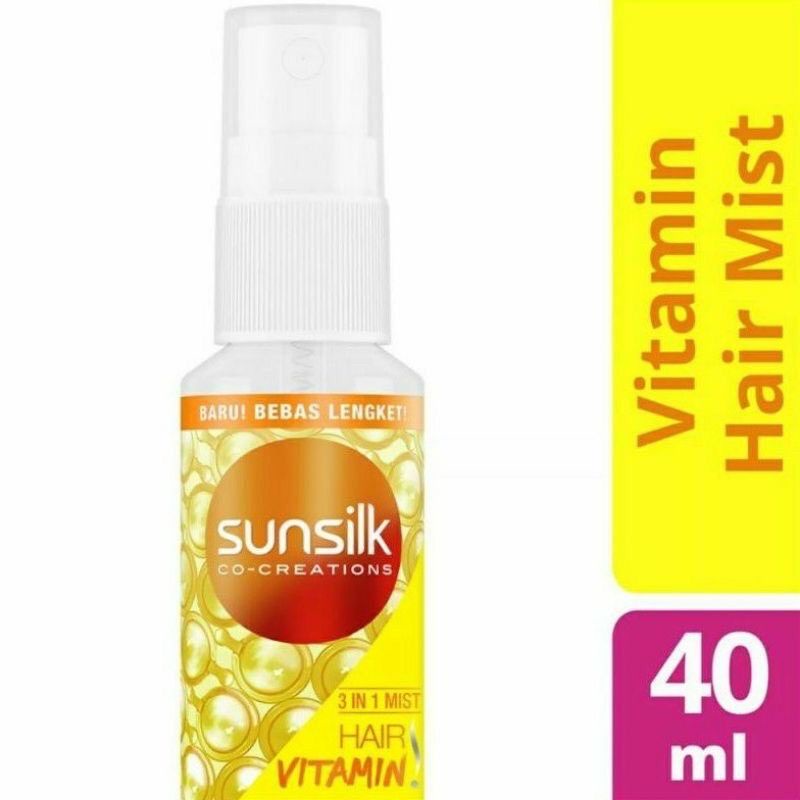 Sunsilk Lifebuoy Hair Mist 40 ml Vitamin Rambut Spray 3 in 1 40ml