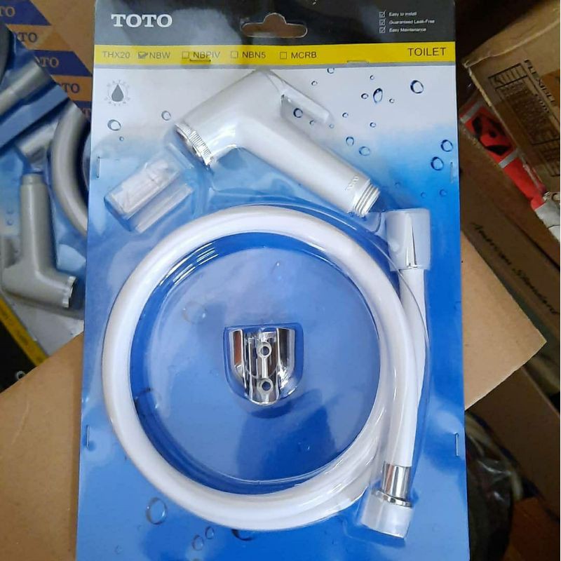 Jual jet shower toilet warna putih merk TOTO THX20NBW Shopee Indonesia