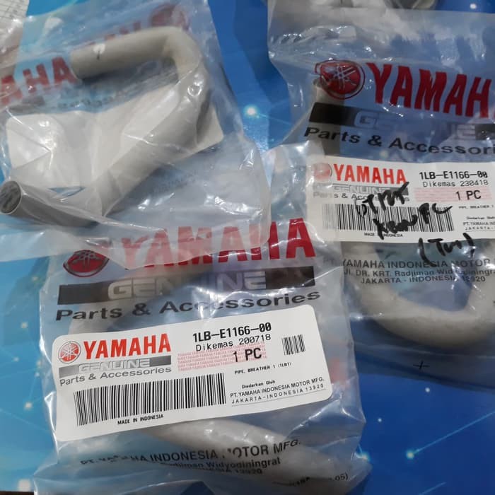 (100% ASLI ) SELANG INTAKE (1LB-E1166-00) GT-125/ XEON-RC BARU Bagus