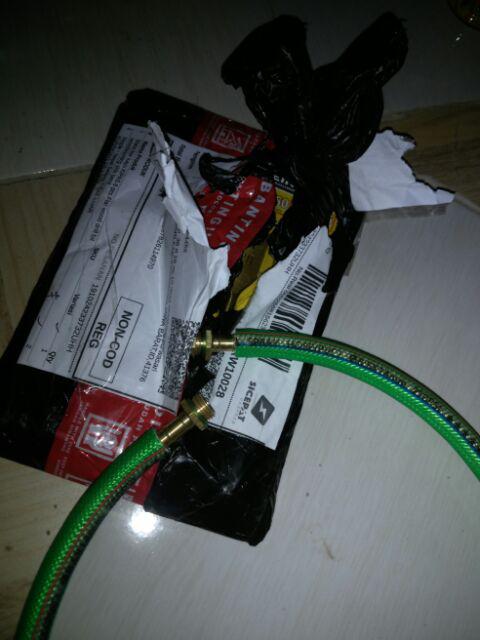 Nipple / Nepel Selang Drat Luar Kuningan 1/4 X 5/16