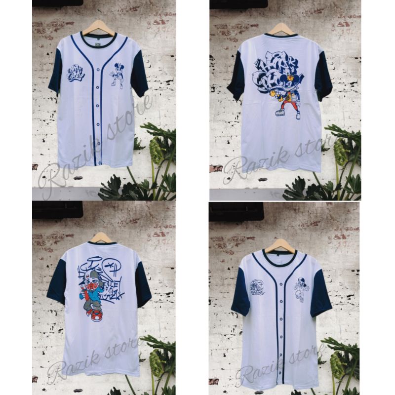 KAOS BASEBALL SABLON | KAOS BASEBALL TERLARIS | BAJU BASEBALL TERBARU