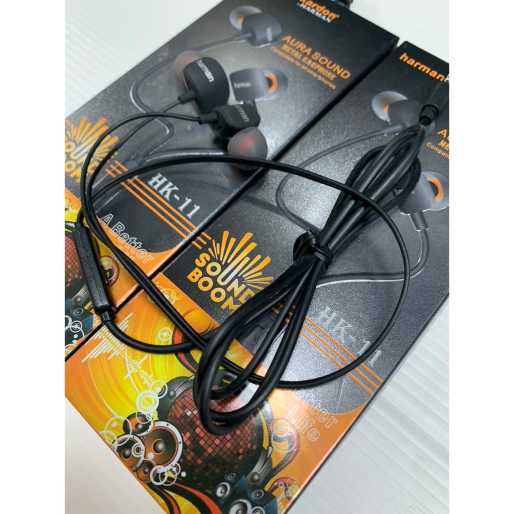 Headset Handsfree HK-11 Earphone XIAOMI HK11 Hi-Res BASS for samsung oppo vivo realme xiaomi