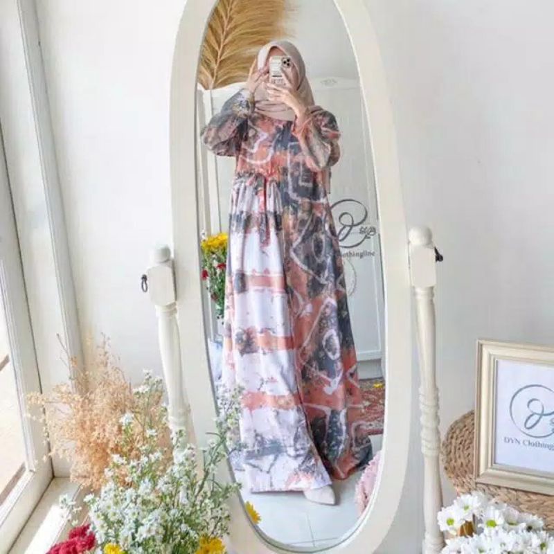 GAMIS TIE DYE  JEMPUTAN RUMBAI //KATUN MIKRO//