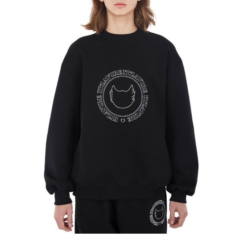 READY SWEATSHIRT BLACK ITZAVIBE SEHUN EXO