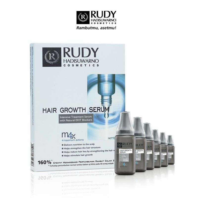 Rudy hair growth serum