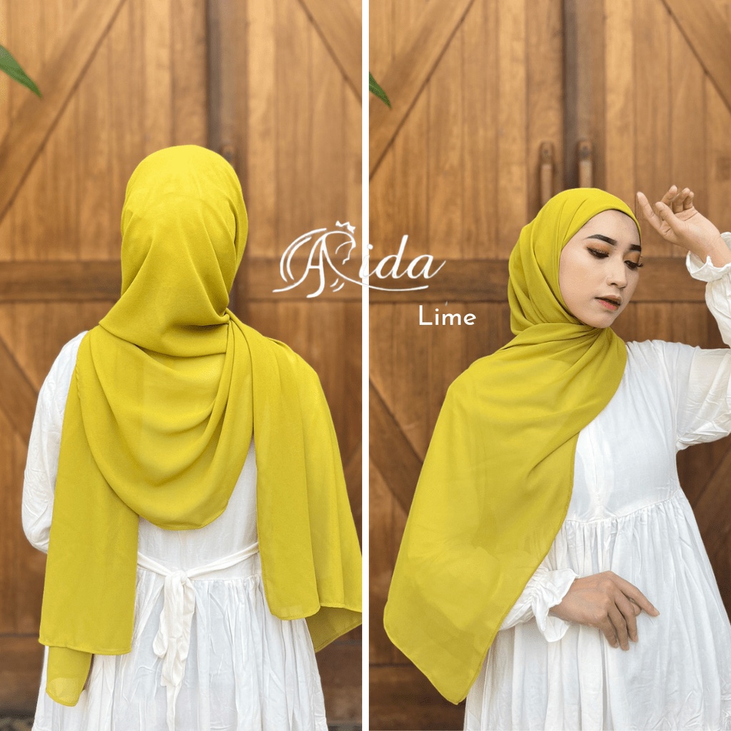 Pashmina Oval Inner Tali Premium Original by Aida