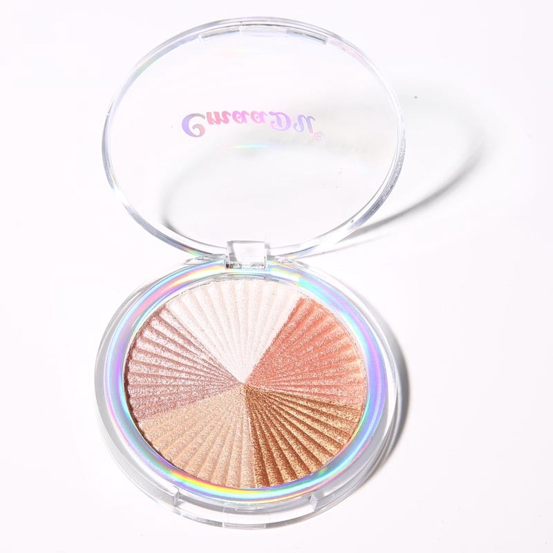 COD CMAADU Loose Iluminador Glitter Highlighter Palette Face Powder Brighten Shimmer Bronzer Contour