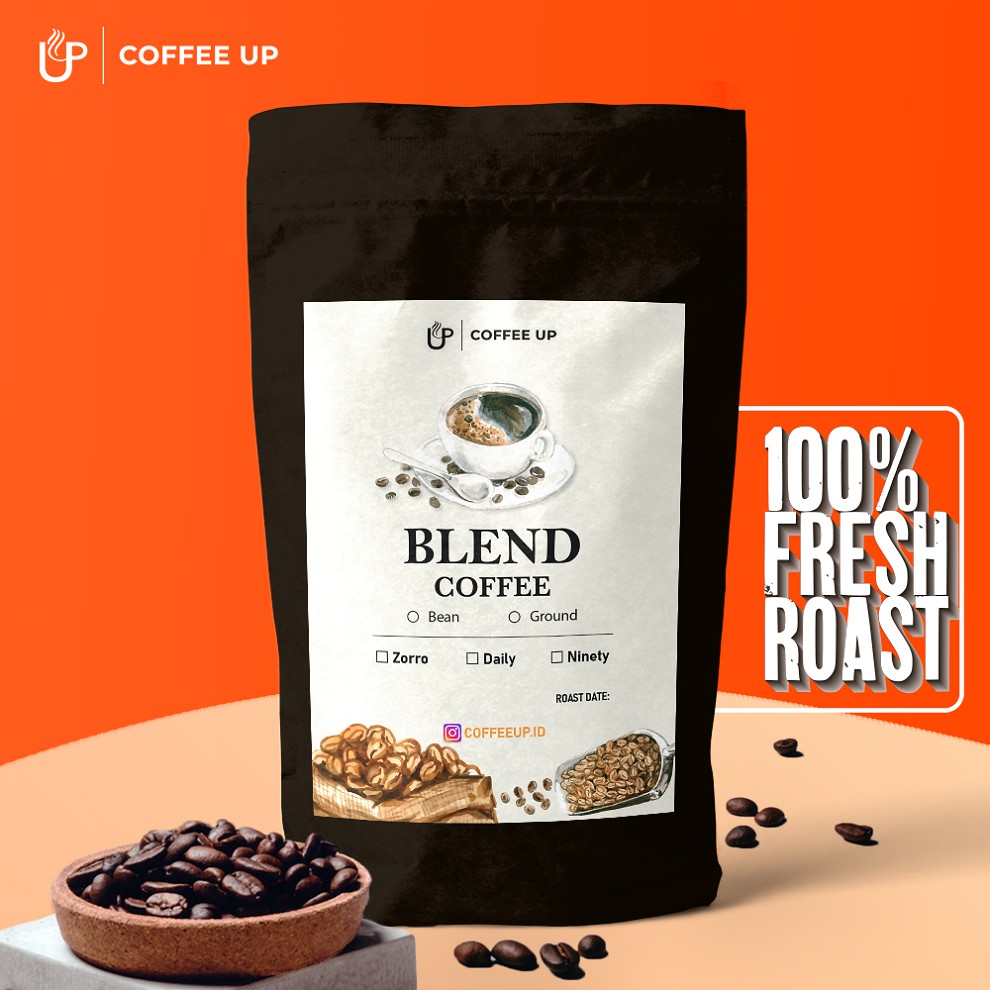 

Daily Coffee Blend (Biji/Bubuk) Special for Espresso Based 150gr