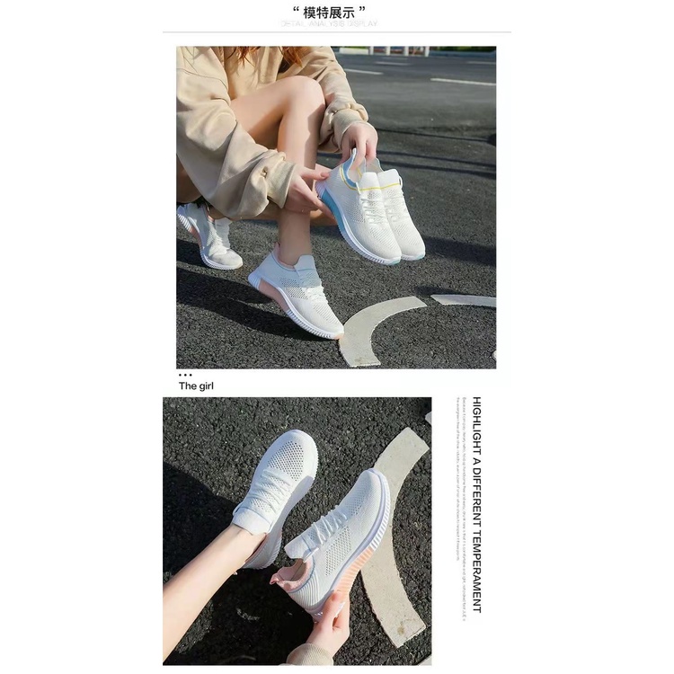 GISF Zyra Sepatu Sneakers Import Fashion Wanita Korea 2022 - Real Pic