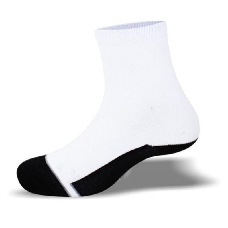 Robert Brown School Socks - Kaos Kaki Anak Sekolah Tapak Hitam - SD TK PAUD - Di Atas Mata Kaki