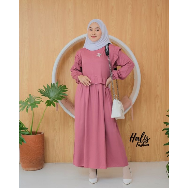 MIDI RAYON TWILL//MIDI OMBRE//MIDI SUSUN//MIDI DRESS