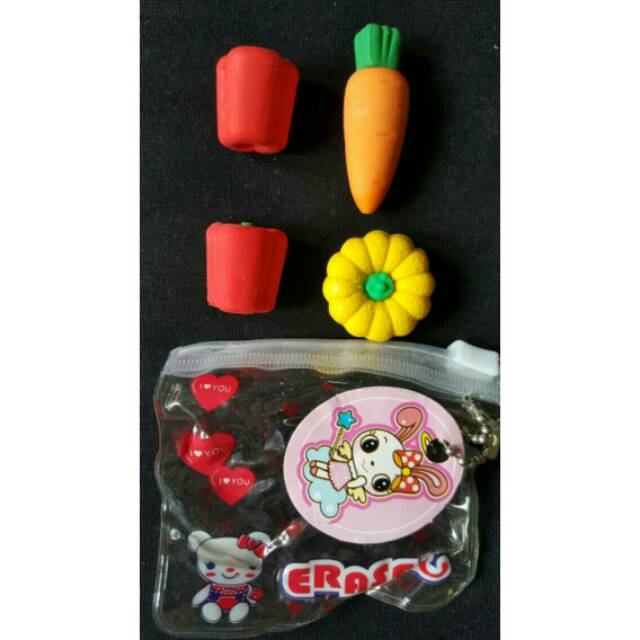 

Penghapus unik buah