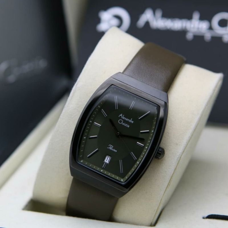 JAM TANGAN AC 2909 LEATHER 3.6cm ORIGINAL BROWN