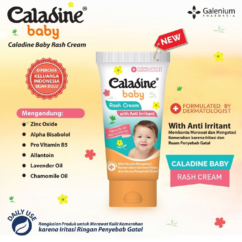 caladine baby rash cream