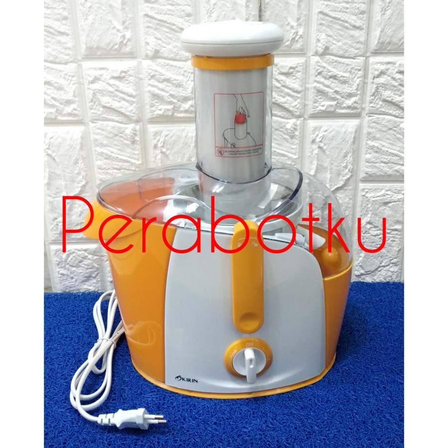 Juicer Kirin KJE-398 / Alat Mesin Pembuat Jus Buah Sayur Listrik