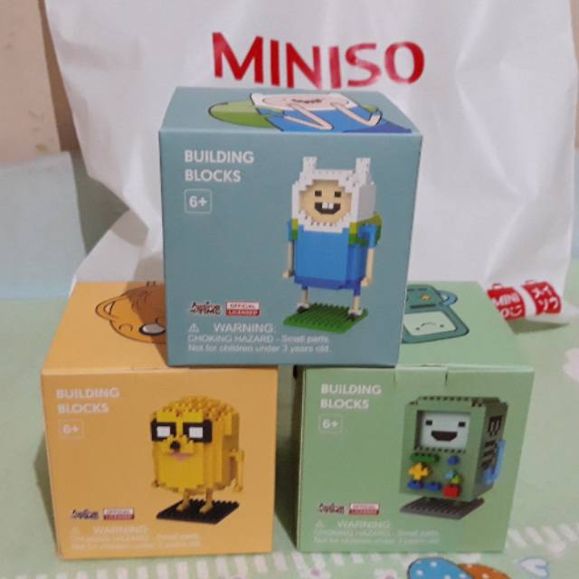 Miniso Adventure Time Building Blocks - SATUAN