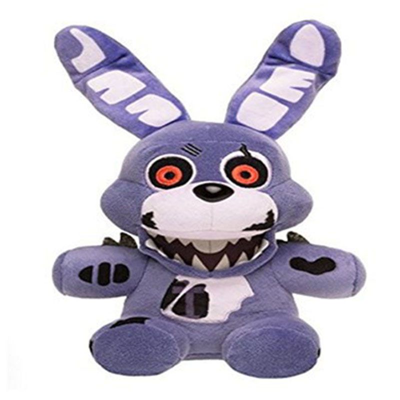 【Spot goods】25cm FNAF Five Nights At Freddy's Plush Toy Stuffed Animal Chica Bonny Foxy Fans Gift