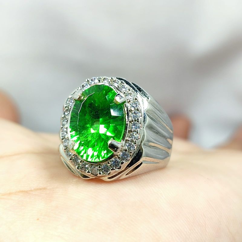 BATU MOLDAVITE TEKTITE ASLI NATURAL