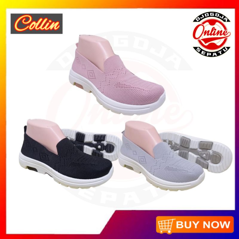 [Import] COLLIN Sepatu Rajut Pria/Wanita/Sepatu Kasual/Sporty