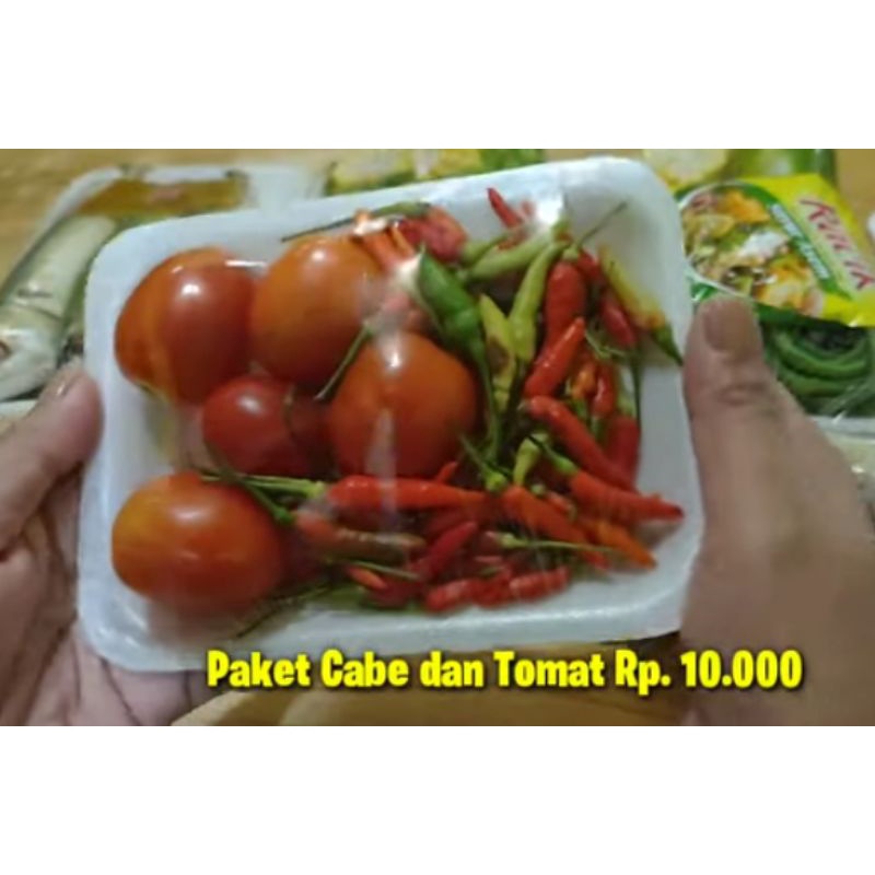 

paket cabe dan tomat
