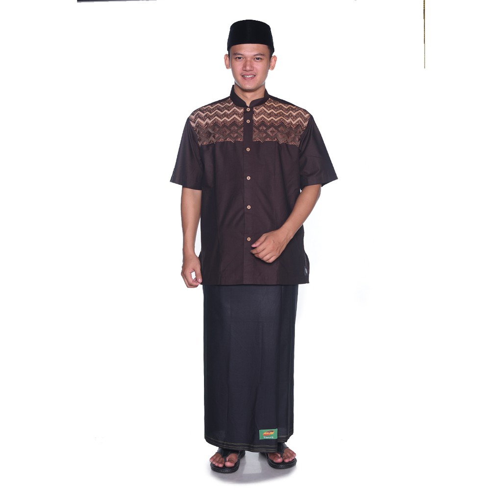 Sarung ATLAS Favorit Hitam Polos