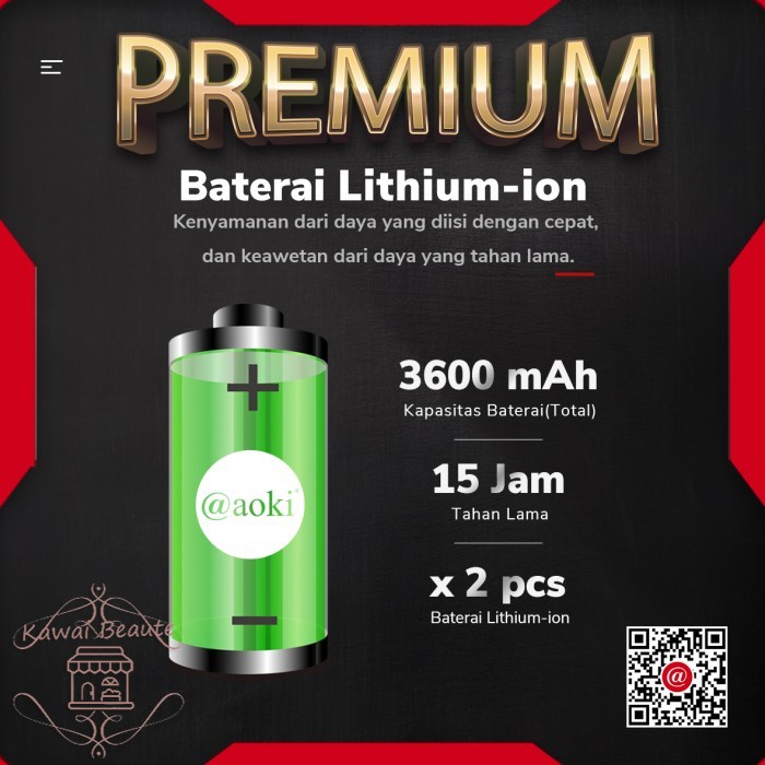 AOKI D-160 60W Senter Kepala Premium Professional Diving Selam Army Loreng