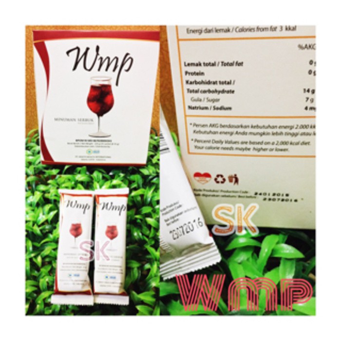 Box Besar isi 15 sachet WMP Original HWI BPOM ( weight management)