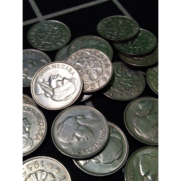 koin kuno 50 sen diponegoro