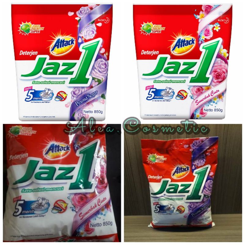 Kao attack Jaz 1 deterjen bubuk 800gr / 850gr murah | deterjen bubuk | Jazz 1|