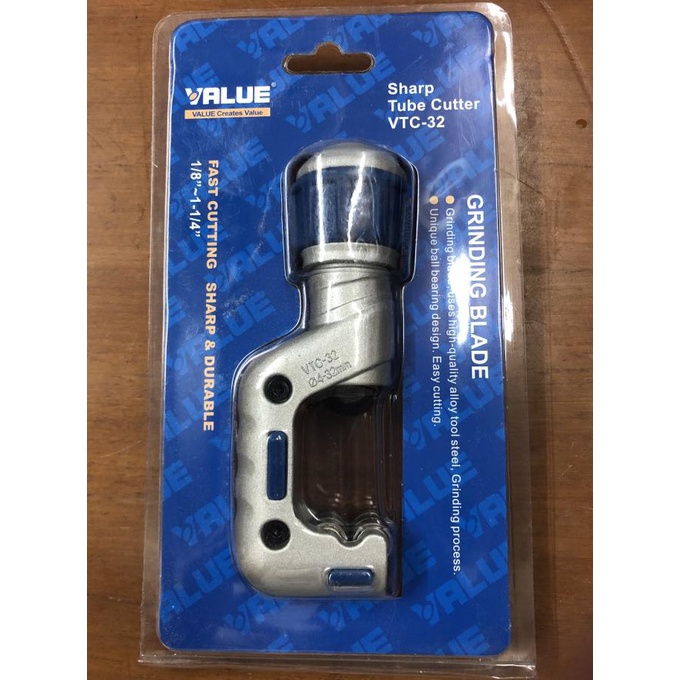 

Value Tube Cutter Vtc-28B | Cutter Pipa Tembaga Merk Value Terlaris