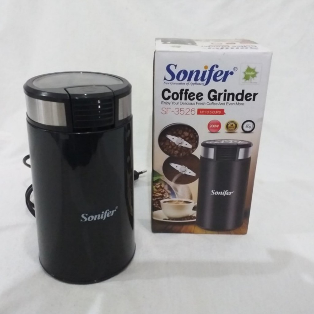 Berkah Oldshop 88 - Sonifer Coffee Grinder SF-3526 / Penggiling Biji kopi