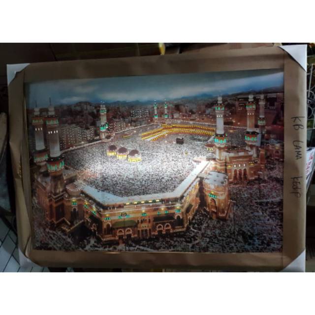 Kakbah Lampu bisa nyala 2 lampu kerlip dan kedip