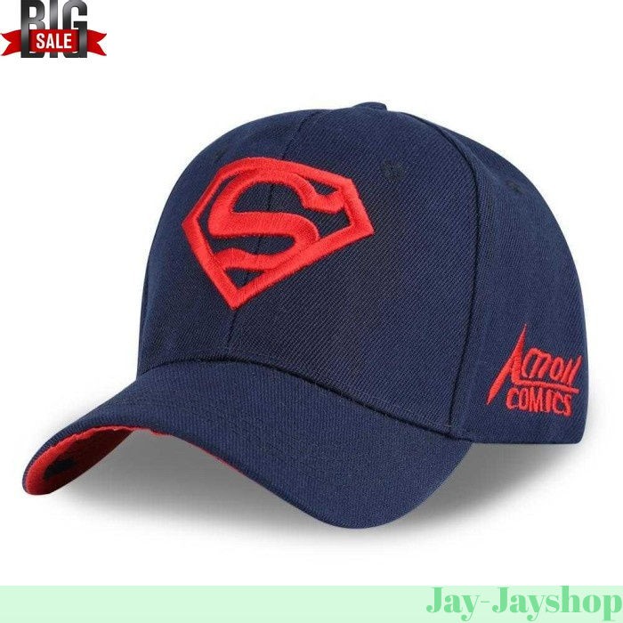 Topi Snapback Superman Logo DC Justice League PROMO