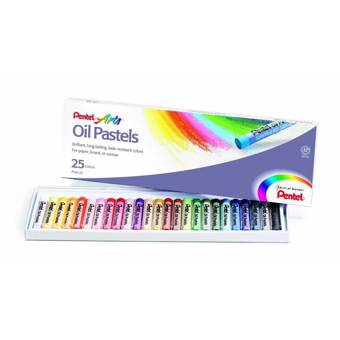 

Crayon / Oil Pastels Pentel 25 Warna