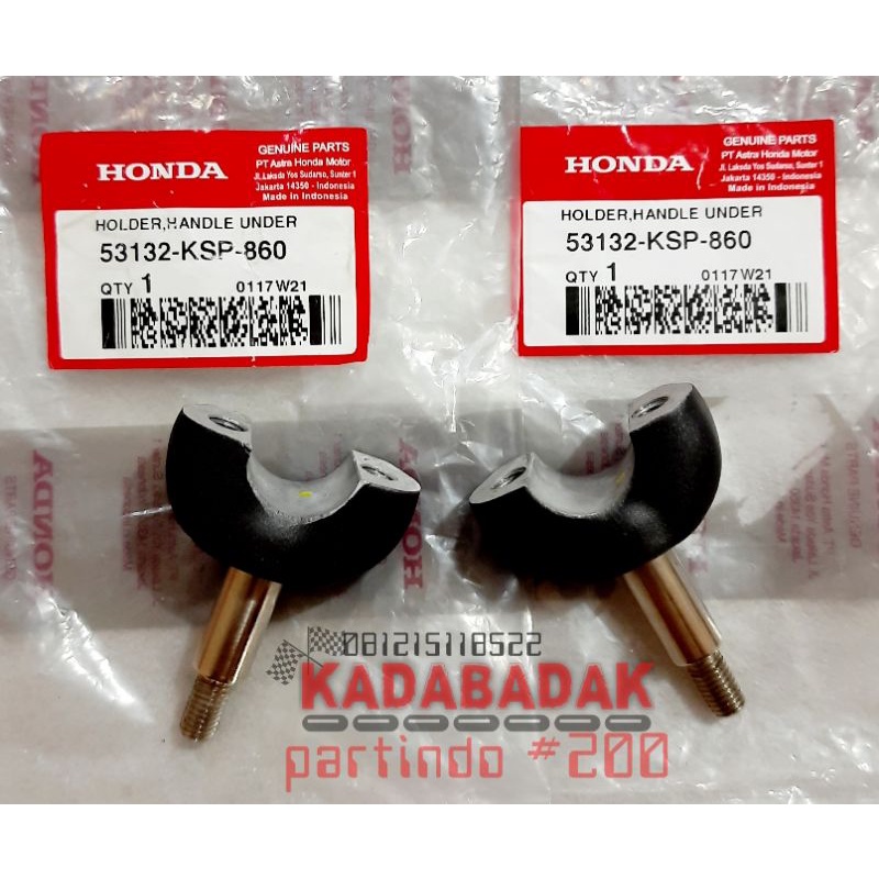 ORI SET Holder Dudukan Stang Raiser Bawah Original CB150R Lama CBR LED Old pnp T CB GL MP Tiger Ninj