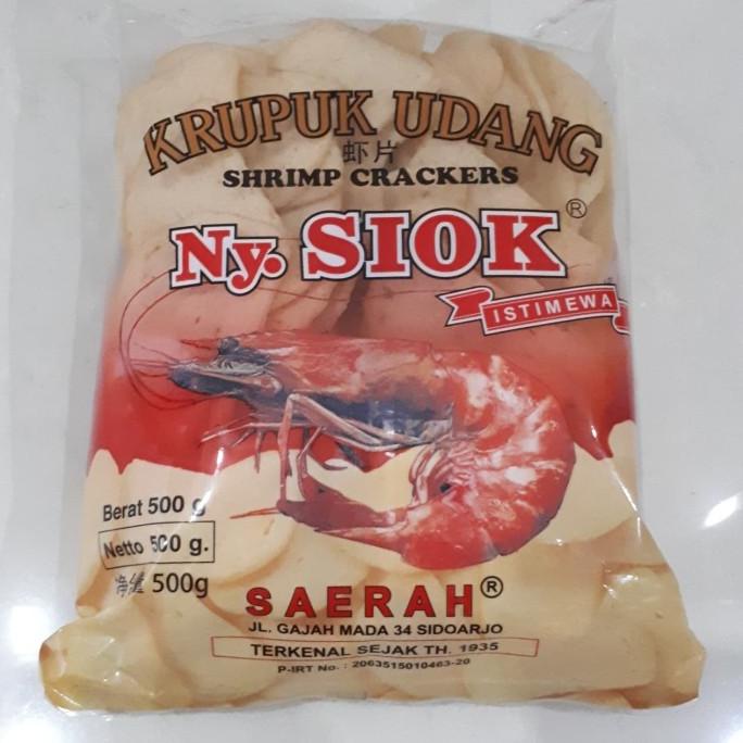 

Kerupuk Udang Ny Siok 500gr