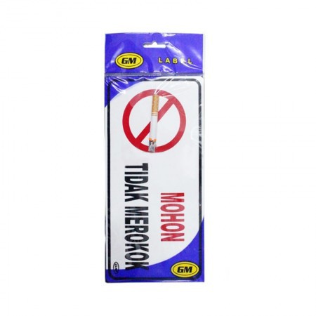 

GM label 3D mohon tidak merokok medium