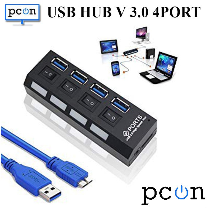 USB 3.0 HUB 4 PORT