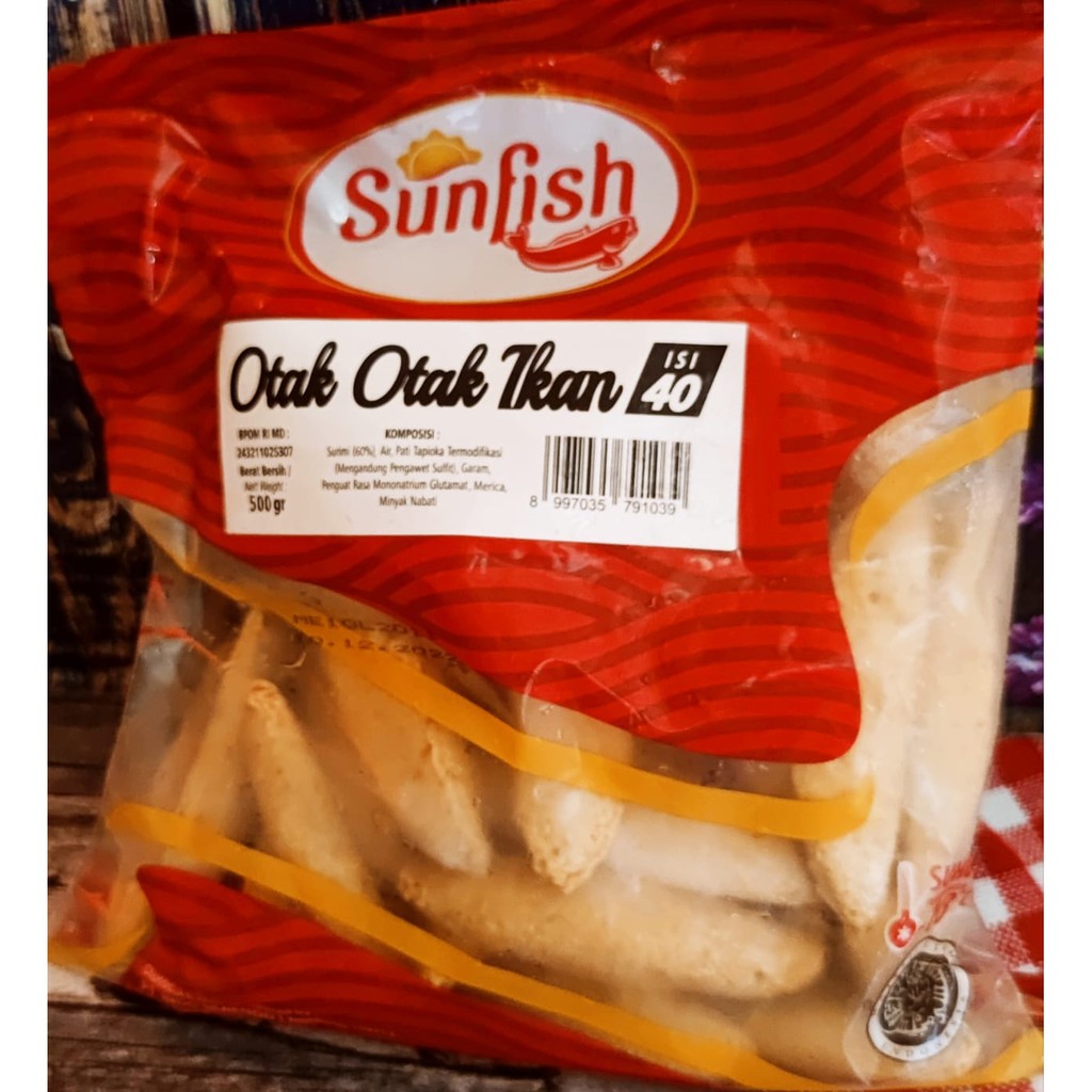 

Sunfish Fischcake / Otak - Otak 40 Pcs 500 Gram